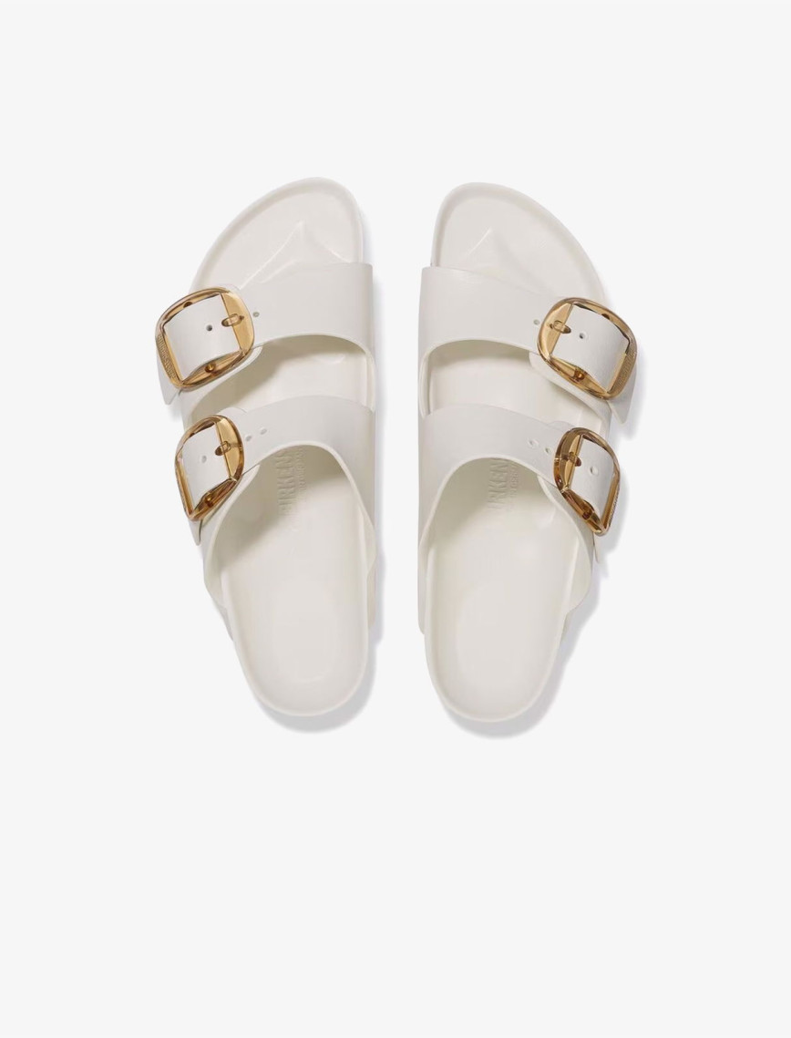 Birkenstock Arizona Eva Big Buckle Kadın Krem Terlik Birkenstock Arizona Eva Big Buckle Kadın Krem Terlik