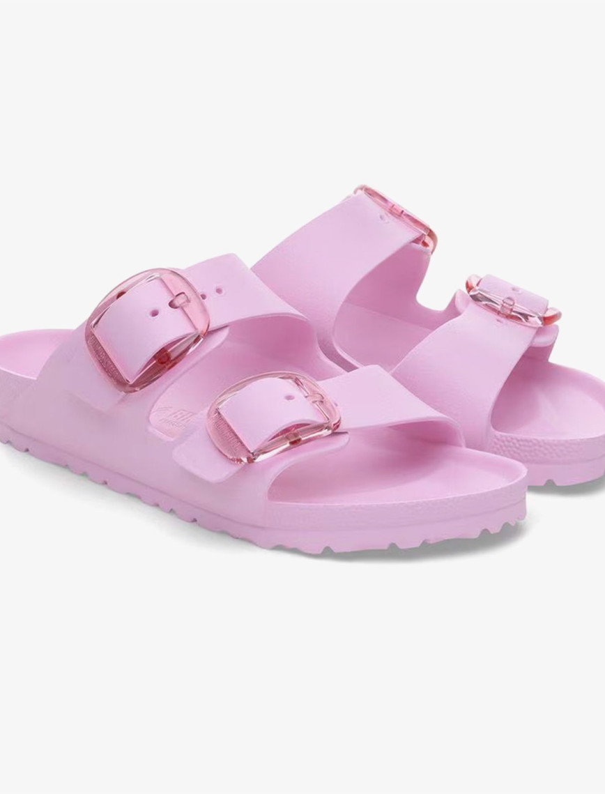 Birkenstock Arizona Eva Big Buckle Kadın Pembe Terlik Birkenstock Arizona Eva Big Buckle Kadın Pembe Terlik