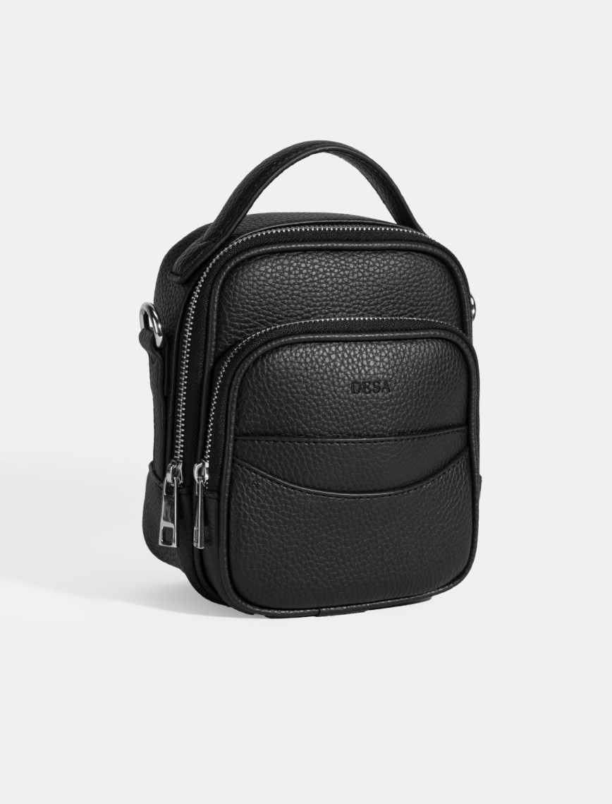 Erkek Siyah Postacı Çantası Erkek Siyah Postacı Çantası