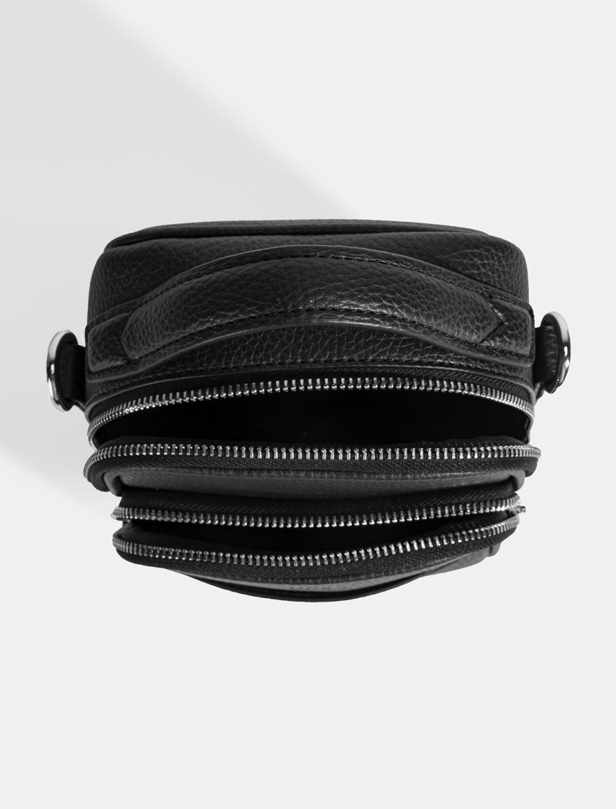 Erkek Siyah Postacı Çantası Erkek Siyah Postacı Çantası