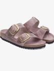 Birkenstock Arizona Big Buckle Leoi Kadın Mor Terlik Birkenstock Arizona Big Buckle Leoi Kadın Mor Terlik