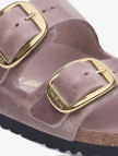 Birkenstock Arizona Big Buckle Leoi Kadın Mor Terlik Birkenstock Arizona Big Buckle Leoi Kadın Mor Terlik