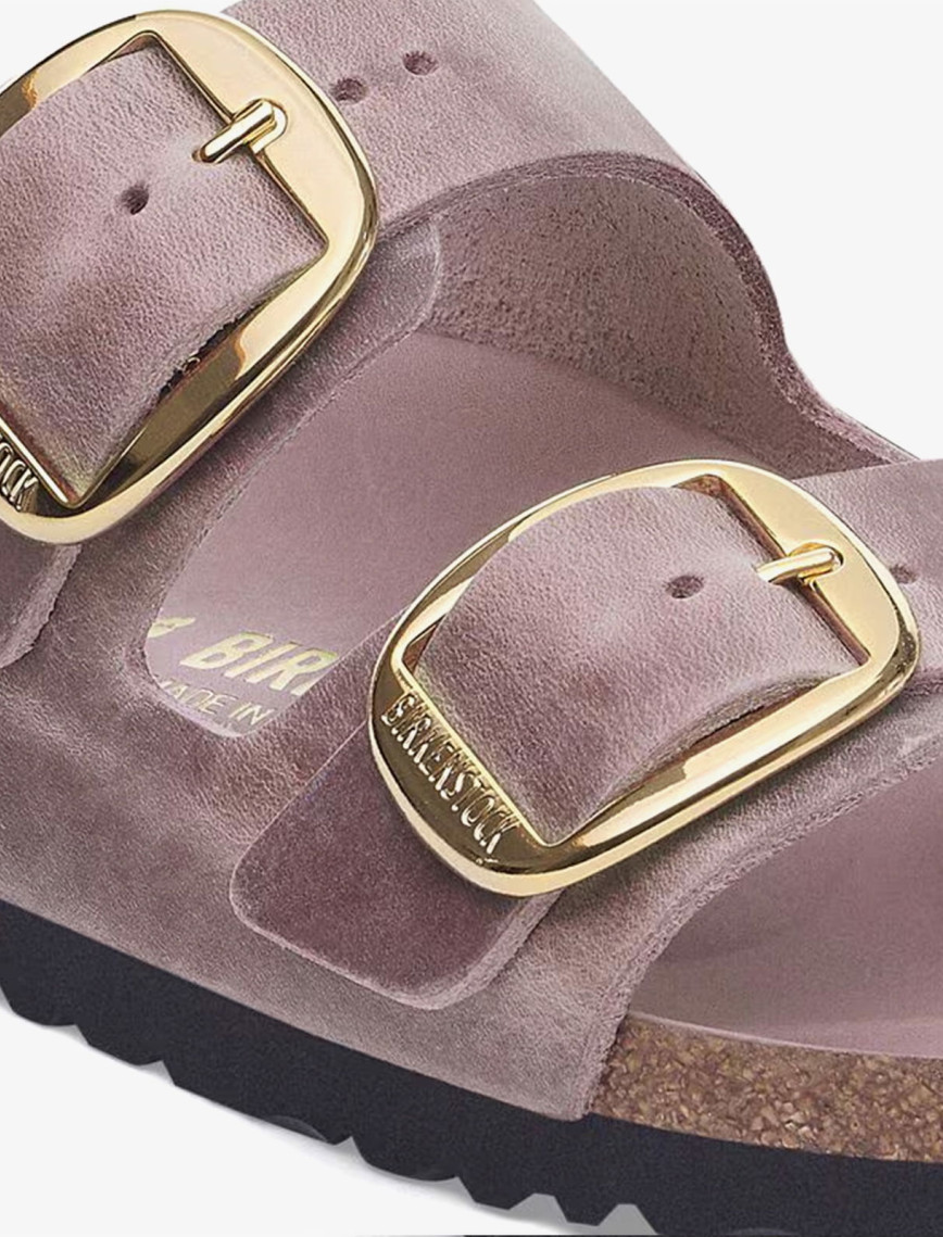 Birkenstock Arizona Big Buckle Leoi Kadın Mor Terlik Birkenstock Arizona Big Buckle Leoi Kadın Mor Terlik