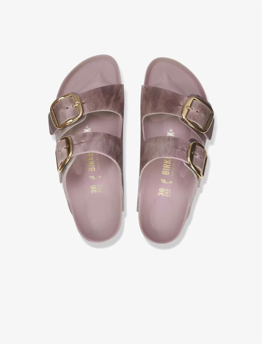 Birkenstock Arizona Big Buckle Leoi Kadın Mor Terlik Birkenstock Arizona Big Buckle Leoi Kadın Mor Terlik