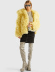 Kadın Sarı Yakalı Teddy Ceket Kadın Sarı Yakalı Teddy Ceket