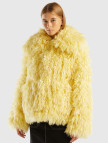 Kadın Sarı Yakalı Teddy Ceket Kadın Sarı Yakalı Teddy Ceket