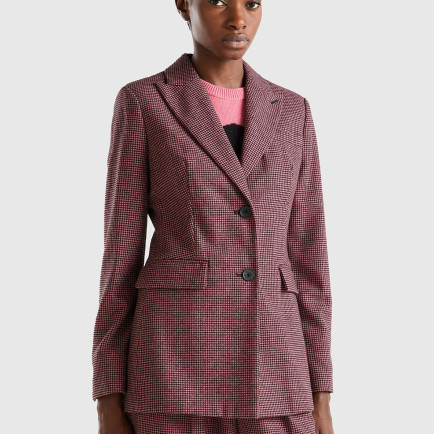 Kadın Pembe 2 Düğmeli Ceket Kadın Pembe 2 Düğmeli Ceket