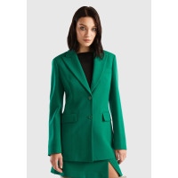 Kadın Yeşil Çift Düğmeli Ceket Kadın Yeşil Çift Düğmeli Ceket
