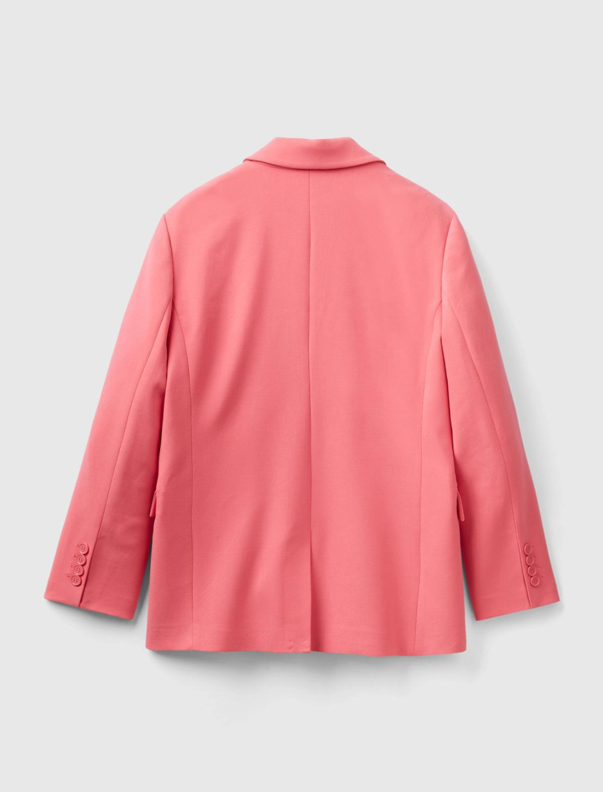 Kadın Gül Kurusu Kruvaze Ceket Kadın Gül Kurusu Kruvaze Ceket