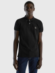 Erkek Beyaz Slim Fit Kısa Kollu Polo T-Shirt