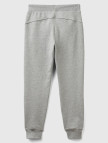 Kadın Gri Melanj %100 Pamuk Yanları Cepli Beli Büzgülü Jogger Eşofman Altı Kadın Gri Melanj %100 Pamuk Yanları Cepli Beli Büzgülü Jogger Eşofman Altı