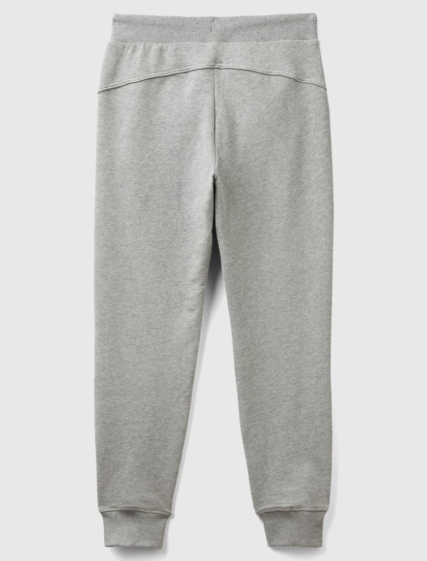 Kadın Gri Melanj %100 Pamuk Yanları Cepli Beli Büzgülü Jogger Eşofman Altı Kadın Gri Melanj %100 Pamuk Yanları Cepli Beli Büzgülü Jogger Eşofman Altı