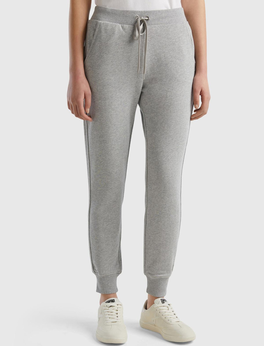 Kadın Beyaz Mix %100 Pamuk Yanları Cepli Beli Büzgülü Jogger Eşofman Altı Kadın Beyaz Mix %100 Pamuk Yanları Cepli Beli Büzgülü Jogger Eşofman Altı