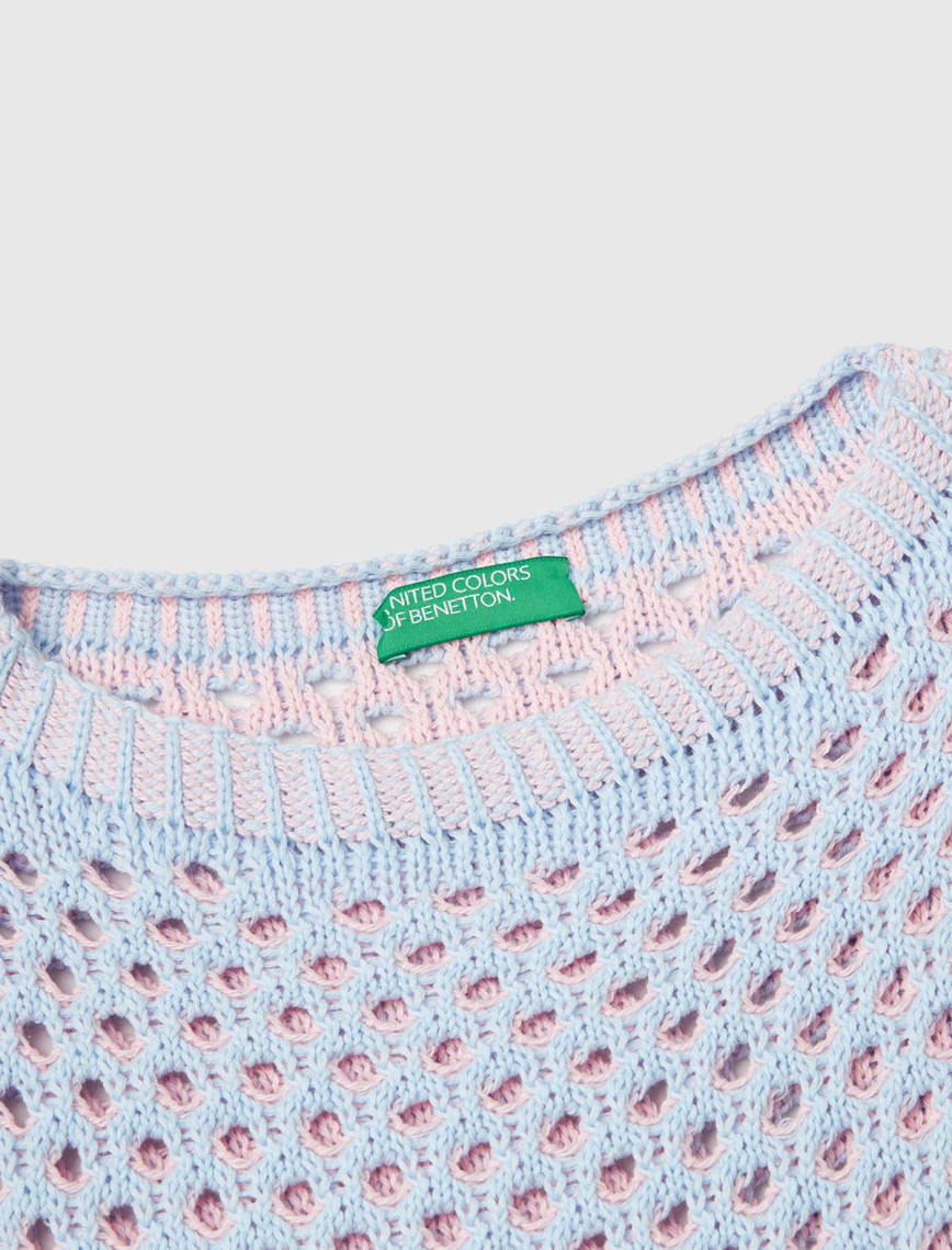 Kadın Açık Mavi Pamuk Karışımlı Kontrast Yanları Düğmeli Relax Fit Süveter Kadın Açık Mavi Pamuk Karışımlı Kontrast Yanları Düğmeli Relax Fit Süveter