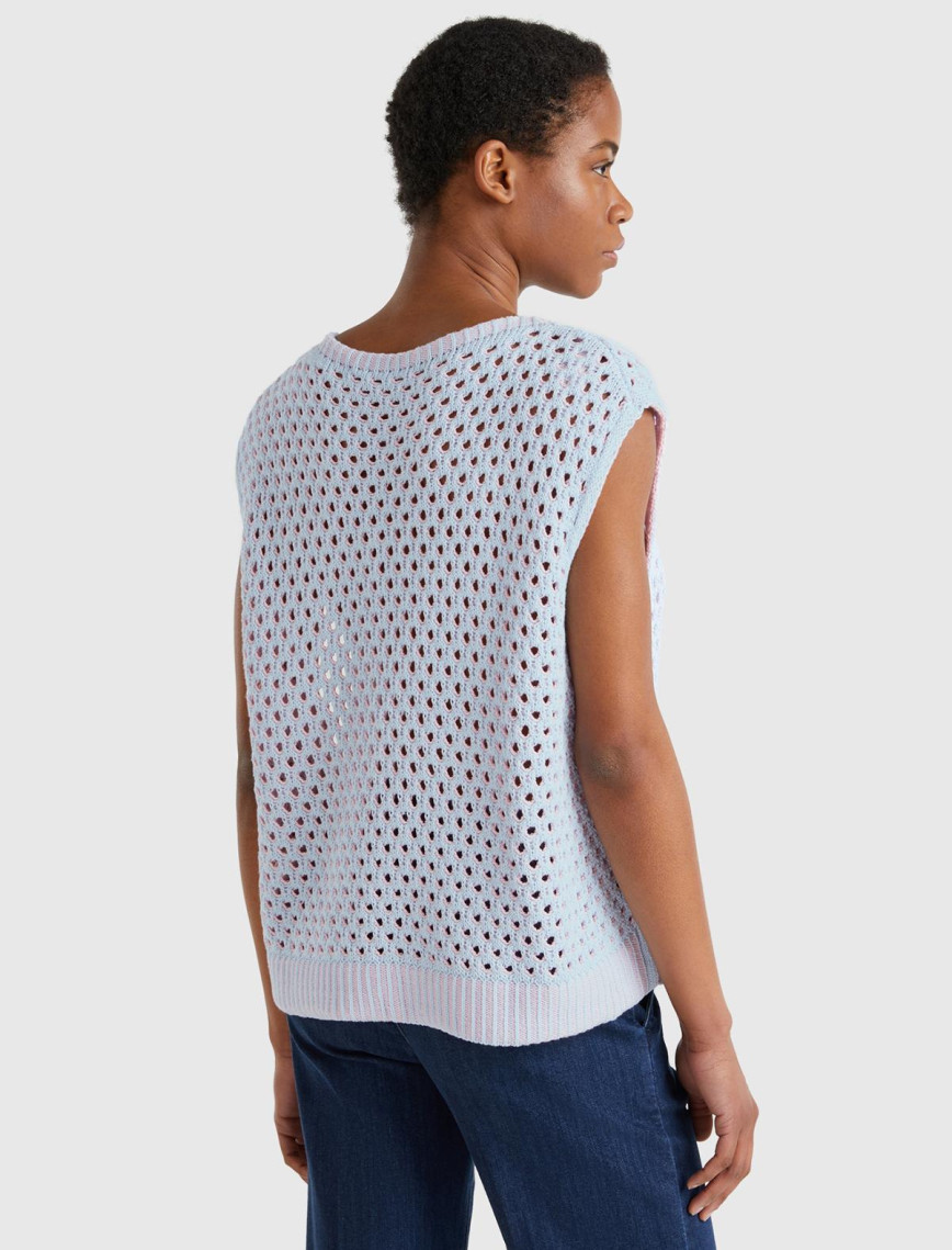 Kadın Açık Mavi Pamuk Karışımlı Kontrast Yanları Düğmeli Relax Fit Süveter Kadın Açık Mavi Pamuk Karışımlı Kontrast Yanları Düğmeli Relax Fit Süveter