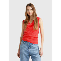 Kadın Turuncu %100 Liyosel Kolsuz Regular Fit Kazak Kadın Turuncu %100 Liyosel Kolsuz Regular Fit Kazak