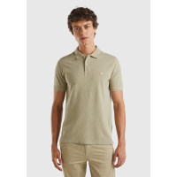 Erkek Bej Regular Fit Kısa Kollu Polo T-Shirt