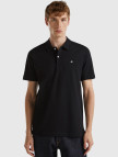 Erkek Beyaz %100 Koton Slim Fit Polo T-Shirt