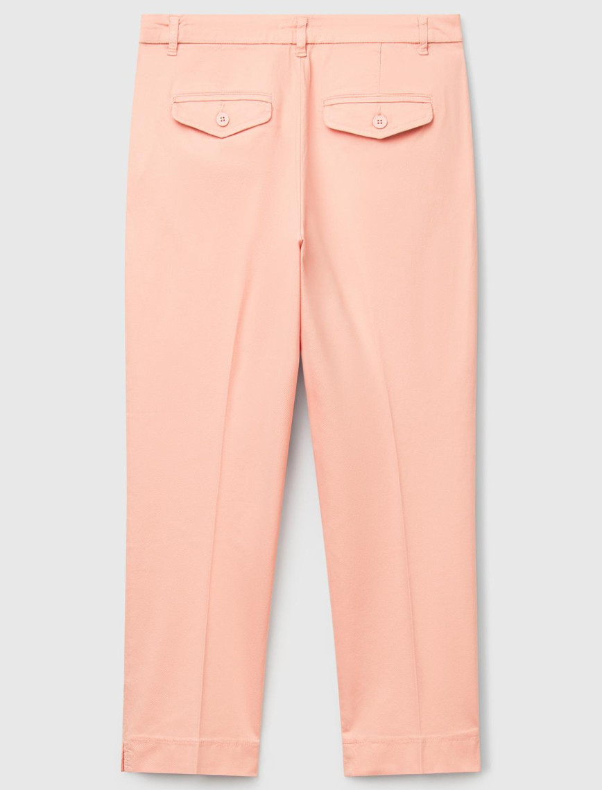 Kadın Pembe Mevsimlik Chino Pantolon Kadın Pembe Mevsimlik Chino Pantolon