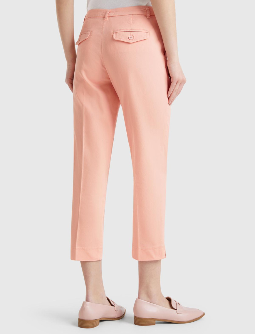 Kadın Pembe Mevsimlik Chino Pantolon Kadın Pembe Mevsimlik Chino Pantolon