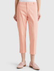 Kadın Pembe Mevsimlik Chino Pantolon Kadın Pembe Mevsimlik Chino Pantolon