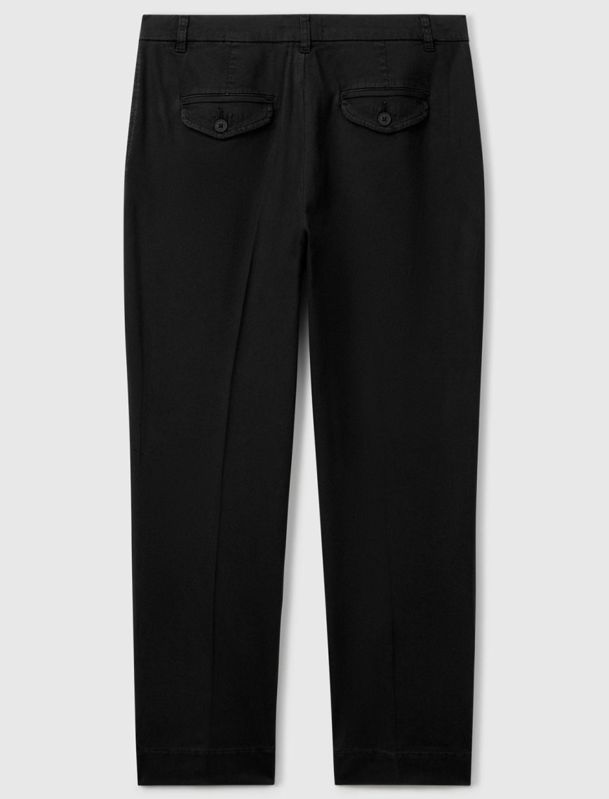 Kadın Siyah Mevsimlik Chino Pantolon Kadın Siyah Mevsimlik Chino Pantolon