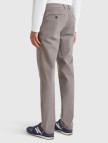 Erkek Gri Slim Fit Chino Pantolon