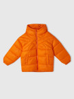 Erkek Çocuk Turuncu Benetton Logo İşlemeli Mont