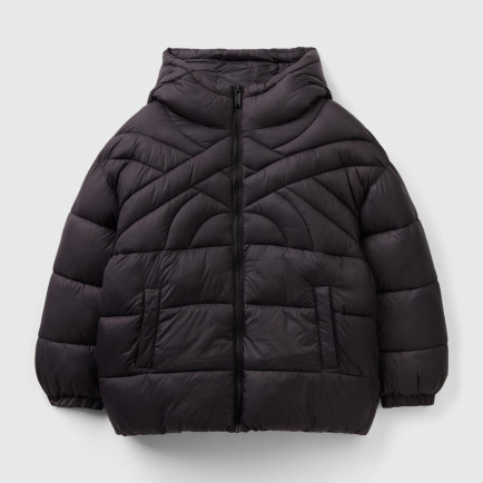 Erkek Çocuk Siyah Benetton Logo İşlemeli Mont Erkek Çocuk Siyah Benetton Logo İşlemeli Mont