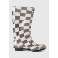 Kız Çocuk Siyah Kesik Logolu Çizme Kız Çocuk Siyah Kesik Logolu Çizme