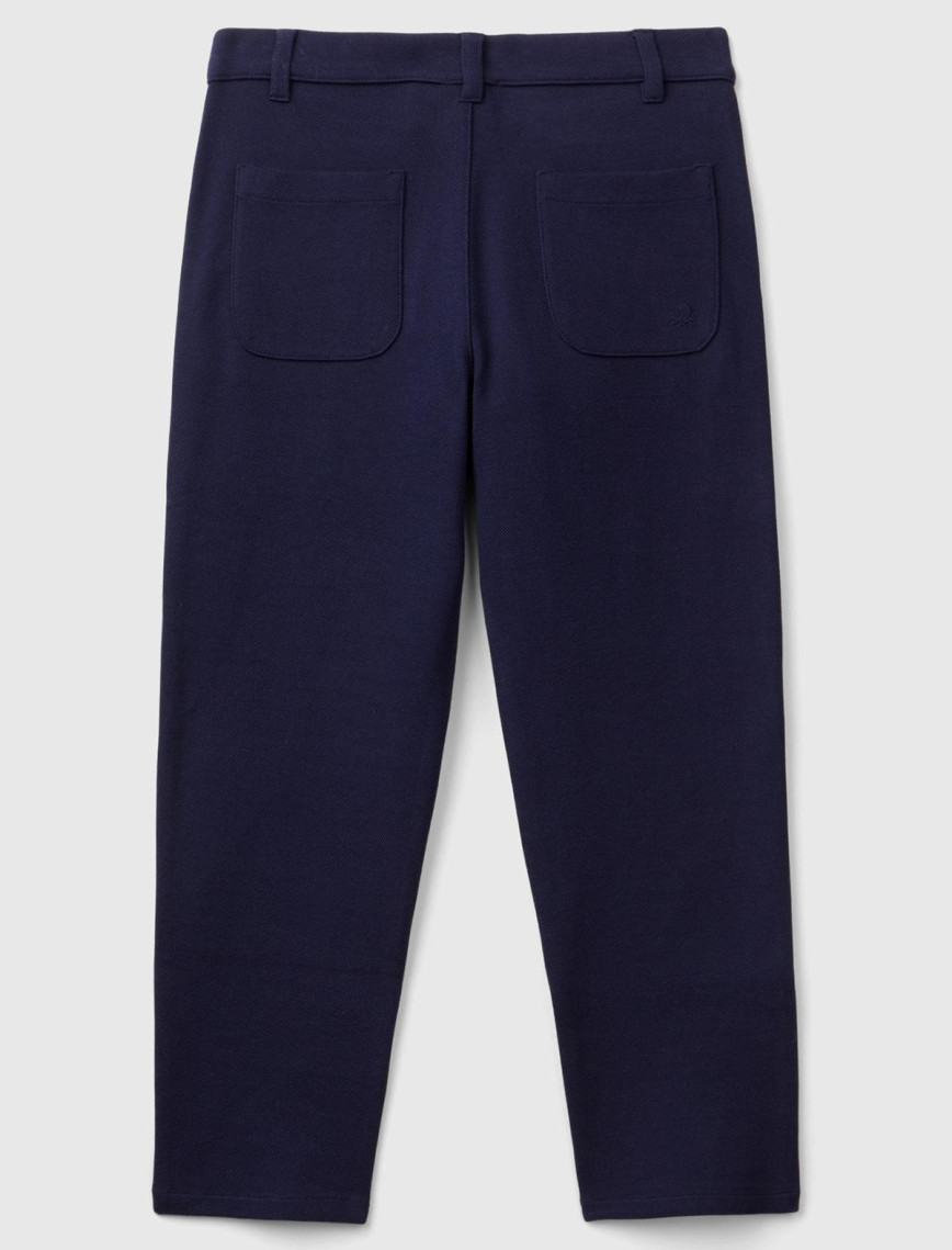 Erkek Çocuk Lacivert Arka Cebi Logo İşlemeli Dört Cepli Eşofman Altı Erkek Çocuk Lacivert Arka Cebi Logo İşlemeli Dört Cepli Eşofman Altı