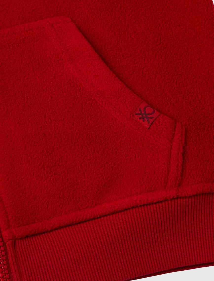 Erkek Çocuk Kırmızı Etiket Detaylı Sweatshirt