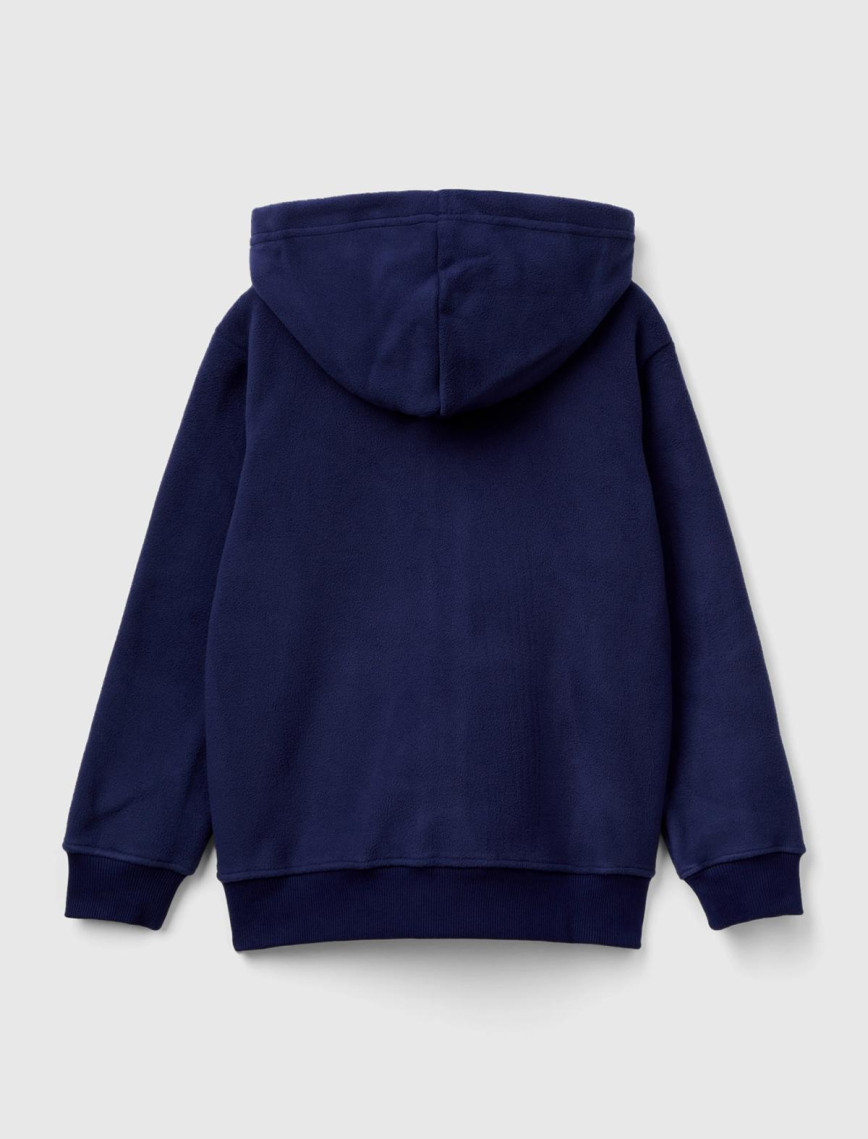 Erkek Çocuk Lacivert Etiket Detaylı Sweatshirt