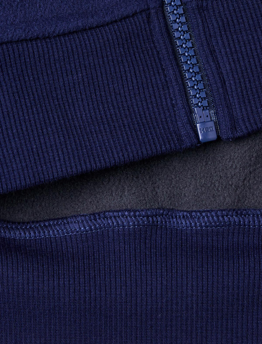 Erkek Çocuk Lacivert Etiket Detaylı Sweatshirt