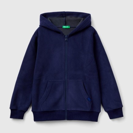 Erkek Çocuk Lacivert Etiket Detaylı Sweatshirt