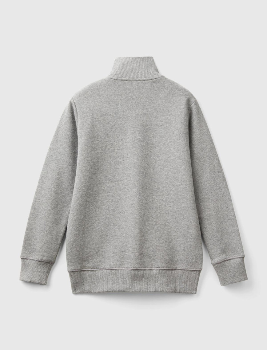Erkek Çocuk Antrasit Melanj Logolu Sweatshirt Erkek Çocuk Antrasit Melanj Logolu Sweatshirt