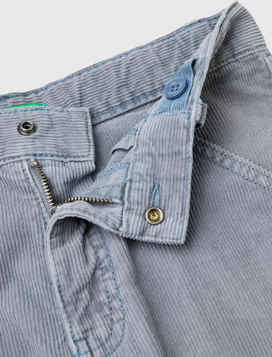 Erkek Çocuk Havacı Mavi Arka Cebi Logo İşlemeli 6 Cepli Oversize Pantolon Erkek Çocuk Havacı Mavi Arka Cebi Logo İşlemeli 6 Cepli Oversize Pantolon