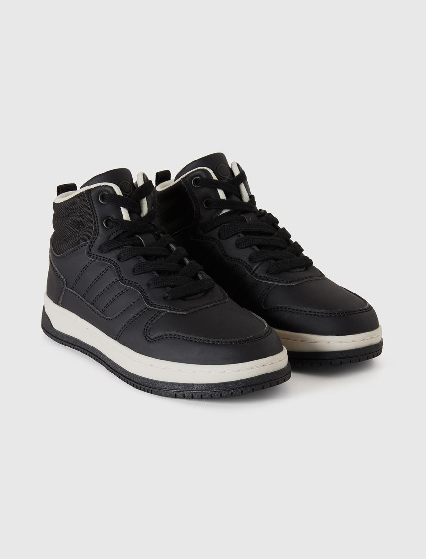 Erkek Çocuk Siyah Sneaker Erkek Çocuk Siyah Sneaker