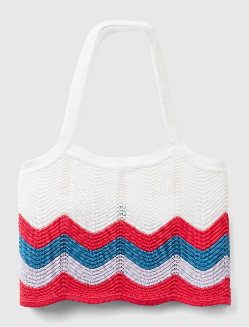 Kız Çocuk Beyaz Renk Bloklu Beli Büzgülü Boyundan Geçmeli Triko Bluz Kız Çocuk Beyaz Renk Bloklu Beli Büzgülü Boyundan Geçmeli Triko Bluz