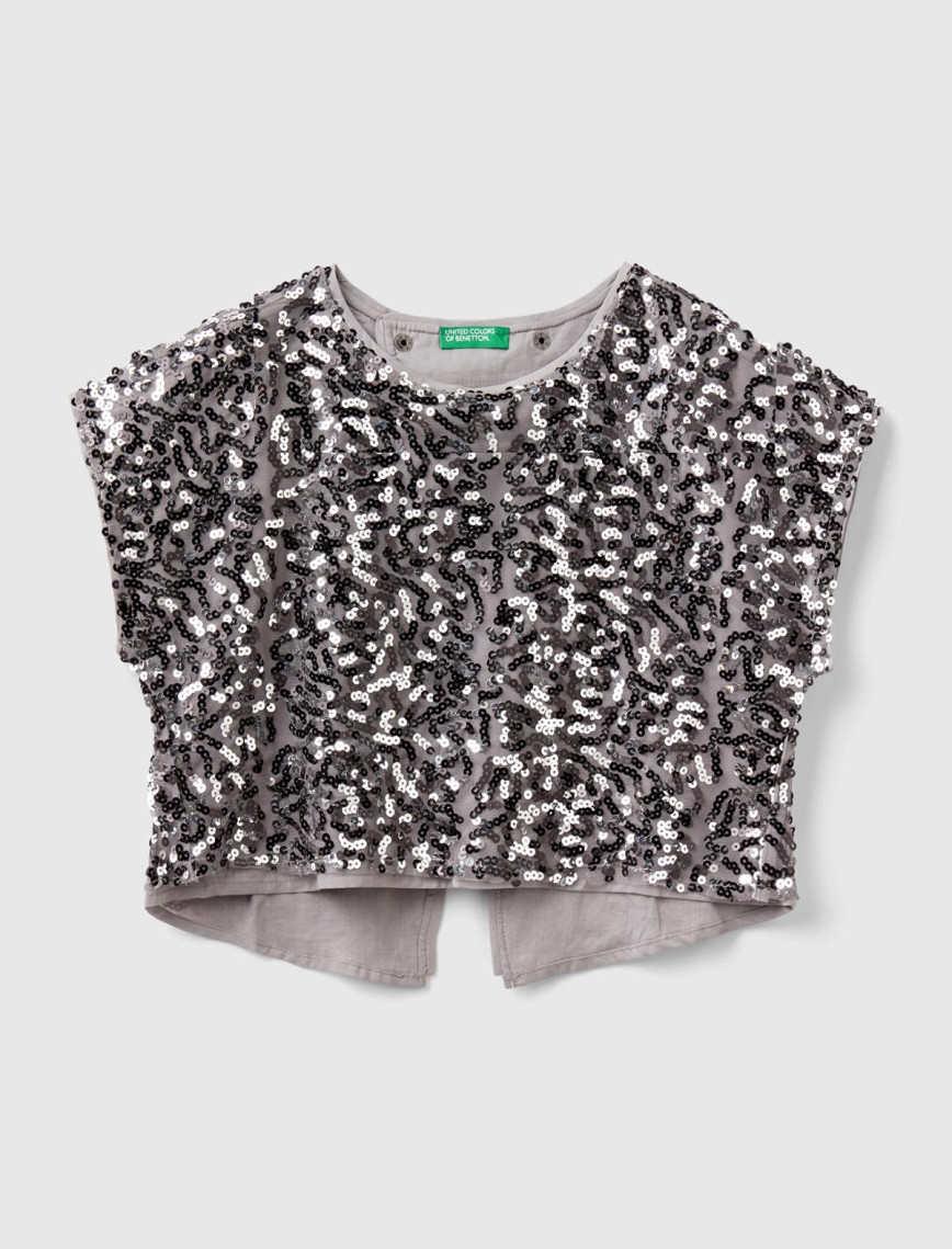 Kız Çocuk Gri Mix Tamamı Desenli Arkası Çapraz Detaylı Bisiklet Yaka Bluz Kız Çocuk Gri Mix Tamamı Desenli Arkası Çapraz Detaylı Bisiklet Yaka Bluz