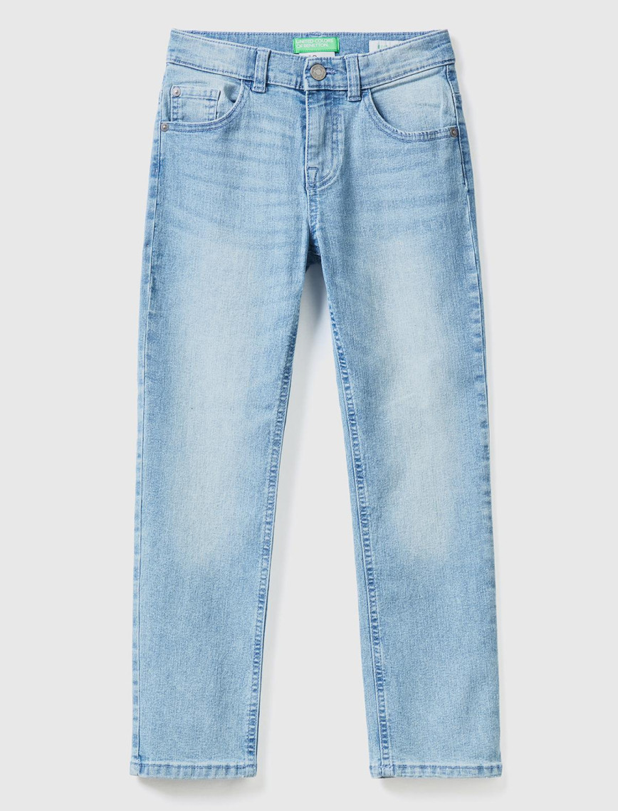 Erkek Çocuk Siyah 5 Cepli Slim Fit Denim Pantolon Erkek Çocuk Siyah 5 Cepli Slim Fit Denim Pantolon