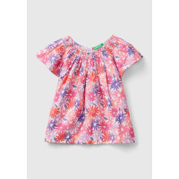 Kız Çocuk Pembe Mix Tamamı Çiçek Baskılı Arkası Düğmeli Bisiklet Yaka Bluz Kız Çocuk Pembe Mix Tamamı Çiçek Baskılı Arkası Düğmeli Bisiklet Yaka Bluz