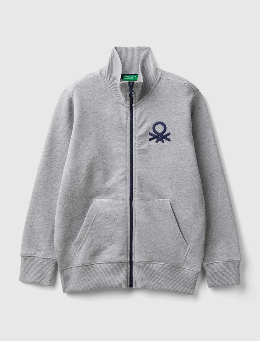 Erkek Çocuk Lacivert Logolu Sweatshirt