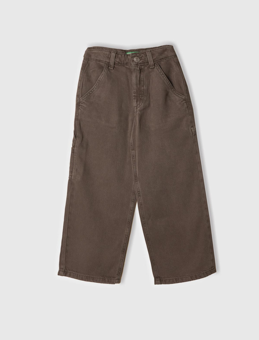 Kız Çocuk Antrasit %100 Liyosel Logo İşlemeli Yanı Halka Detaylı Pantolon Kız Çocuk Antrasit %100 Liyosel Logo İşlemeli Yanı Halka Detaylı Pantolon