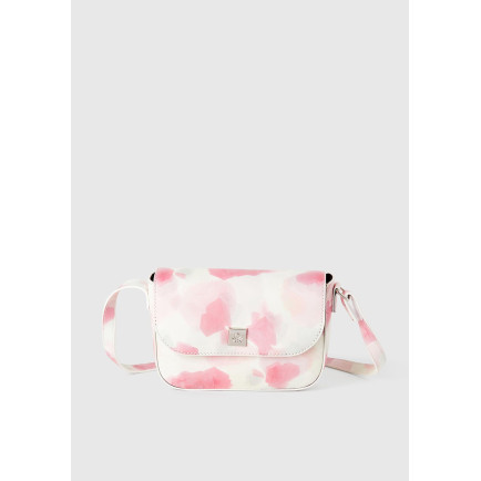 Kız Çocuk Pembe Mix Parlak Desenli Logo Detaylı Geniş Kapaklı Omuz Çantası Kız Çocuk Pembe Mix Parlak Desenli Logo Detaylı Geniş Kapaklı Omuz Çantası