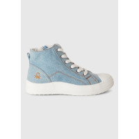 Erkek Çocuk Denim Logo Detaylı Sneaker Erkek Çocuk Denim Logo Detaylı Sneaker