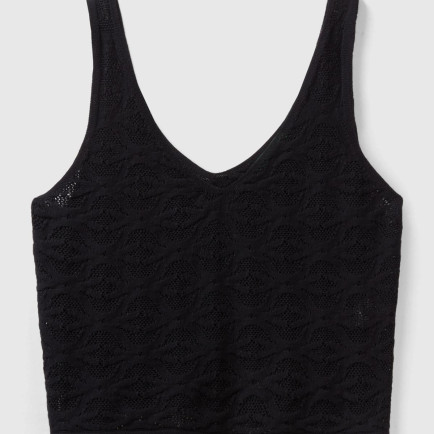 Kadın Siyah %100 Pamuk Tamamı Desenli Derin V Yaka Sıfır Kol Bluz Kadın Siyah %100 Pamuk Tamamı Desenli Derin V Yaka Sıfır Kol Bluz