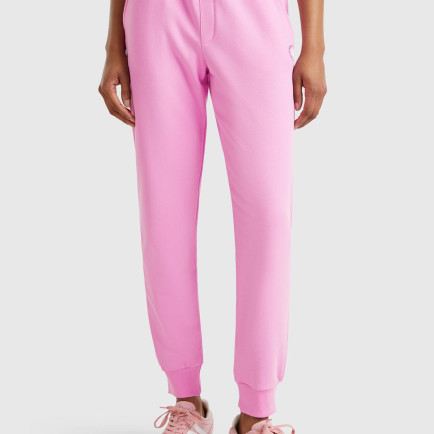 Kadın Pembe Pamuk Karışımlı Logo Baskılı Beli Lastikli Jogger Eşofman Altı Kadın Pembe Pamuk Karışımlı Logo Baskılı Beli Lastikli Jogger Eşofman Altı