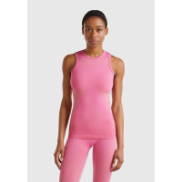 Kadın Pembe Desenli Dikişsiz Atlet Kadın Pembe Desenli Dikişsiz Atlet