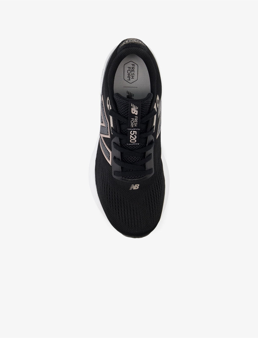 New Balance Fresh Foam 520 V9 Kadın Siyah Koşu Ayakkabısı New Balance Fresh Foam 520 V9 Kadın Siyah Koşu Ayakkabısı